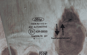 Szyba drzwi przednia prawa ford s max MK2 2019 7