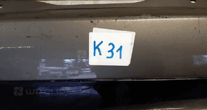 Zderzak tył tylny do renault scenic ii 2 NV676 czarny 2