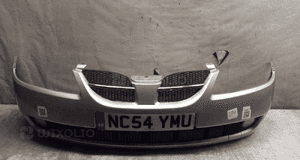 Zderzak przód przedni nissan almera N16 lift fl KY0 srebrny halogeny 1