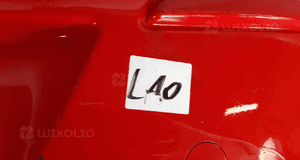 Zderzak tył tylny opel corsa d Y547 czerwony 5D 5 drzwi hb 3