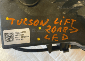 Hyundai tucson lift halogen prawy 18- 3