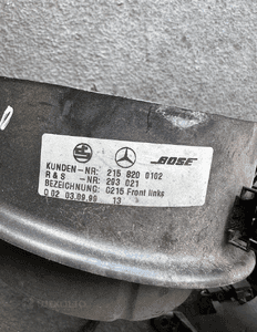 Mercedes CL 215  głosniki głośnik drzwi oryginał 2