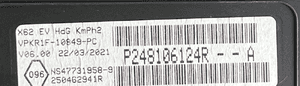 Licznik zegary renault master iv 4 z.e. 248106124R 6
