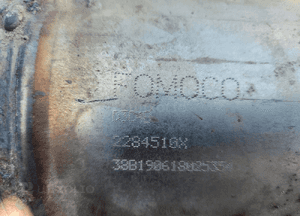 Ford transit connect MK2 ii lift 1.5TDCI katalizator wydech tłumik 3