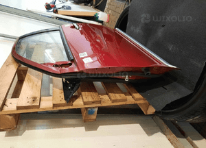 Drzwi przód przednie lewe mitsubishi outlander ii 2 P26 bordo bordowe 4