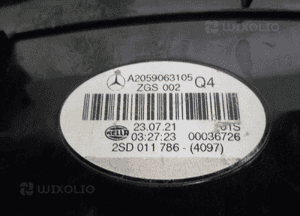 Mercedes W205 C205 205 lampa lewy tył lewa tylna eu 12