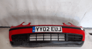 Zderzak przód przedni do vw volkswagen polo 9N LC3K czerwony 1