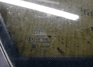 Szyba karoseryjna lewy tył tylna lewa Audi A6 C6 Sedan AS2 04r 5