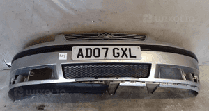 Zderzak przód przedni do volkswagen vw sharan  grill LA7W srebrny 1