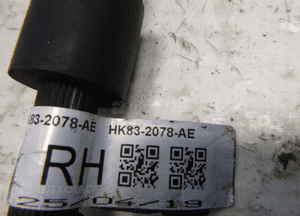 Range velar L560 przewód hamulcowy prawy przód 5