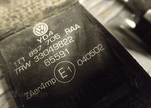 Pas bezpieczeństwa touran prawy przód 1T1857706 radom 3