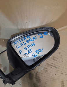 # LUSTERKO PRAWE 7 PIN NISSAN QASHQAI J10 MAT 2