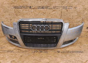 Audi A6 C6 04-08 ZDERZAK PRZÓD GRILL 1