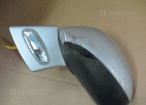 Lusterko lewe przód przednie peugeot 308 uk 6 pin 1