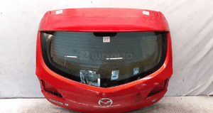 Klapa tył tylna bagażnika mazda 3 iii hb hatchback bordo bordowa 1