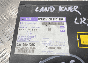 Land rover freelander 2 LR2 czytnik nawigacji 6G92-10E887-EH 4