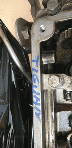 Głowica silnika kompletna wałki VW Tiguan 2.0 TDI 03L103373J 10