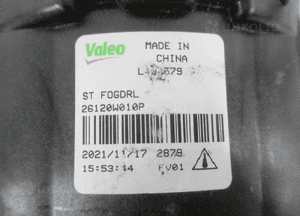 Halogen przeciwmgielny drl lewy = prawy mitsubishi outlander iii 3 ford mustang vi toyota nissan subaru 10