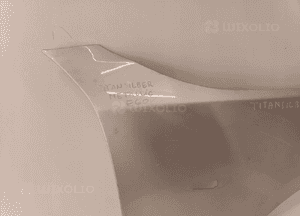 Bmw 5 E60 E61 03-10 błotnik prawy przód titansilber 7
