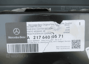 Pas tylny tył wzmocnienie panel nadwozia mercedes s-klasa coupe W217 C217 2014- 15