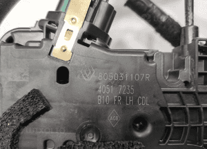 Zamek drzwi lewy przód przedni renault zoe ii 805031107R 2019-2024 europa 5