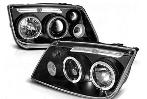 Lampy Reflektory Do VW BORA OD 1998 DO 2005 ROKU Soczewki LED H1 GRATIS 2