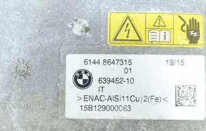 STEROWNIK MODUŁ ŁADOWANIA BMW I3 I01 8647315 7