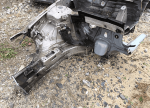 Vw passat B8 ćwiartka przednia prawa fartuch prawy przód 5