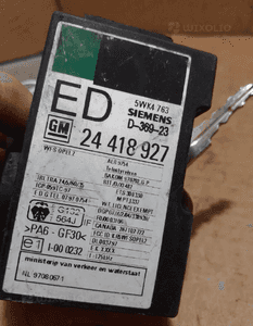 ZESTAW STARTOWY OPEL ASTRA G nr 09355929  24418927 3