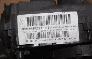 CITROEN PEUGEOT przełącznik zespolony pod kierownicę 98030392ZD 3