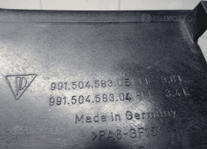 OSŁONA WENTYLATORY SILNIKA PORSCHE Carrera 911 991 991504583 3.8 11