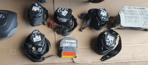 Konsola poduszki pasy AIRBAG sensor zestaw naprawczy Audi A8 D3 9