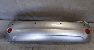Zderzak tył tylny ford fiesta MK.6 6 vi lift fl 03 srebrny pdc czujniki 1