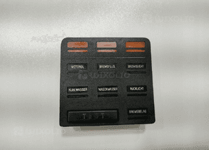 Test panel vdo sterownik wyświetlacz wskaźników oleju bmw 7 E23 1977-1986 3