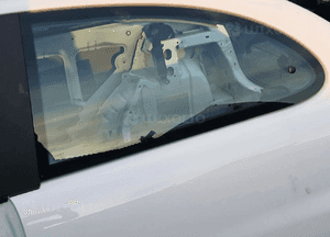 Seat Ibiza   6L szyba boczna prawa lewa 3D   02-08 1