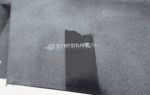 Porshe cayenne 7L5 spoiler dyfuzor dokładka zderzaka tył 7L5807521FN 9