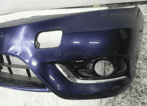 Nissan pulsar bez dziur cały zderzak przedni 3