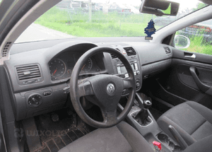 Deska konsola poduszki pasy sensor vw golf 5 v 2003 3D 5D 6