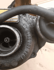 Turbosprężarka z kolektorem dolotowym  peugeot 206 1.4 nr 54351014861 5