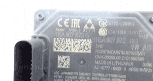 Radar distronic sensor acc volkswagen ID.3 2019- 1EA907572G 6