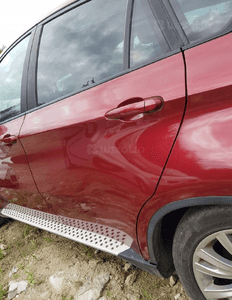 Drzwi lewy tyl kompletne bez malowania w kolor vermilionrot bmw X6 5
