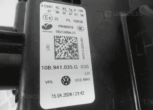 Lampa przednia przód prawa vw ID3 ID.3 full led iq light 10B941035G 2019 20