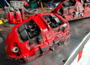 mercedes A45s w177 CLA 45 GLA AMG  zacisk tył zaciski przód tył tarcze 16