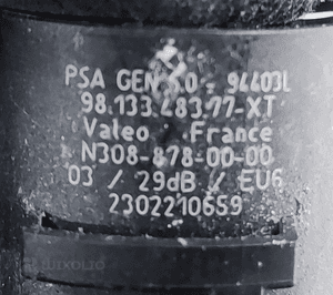 CZUJNIK PARKOWANIA COFANIA PDC BERLINGO PARTNER IV 9813348377XT 2019-2024 6