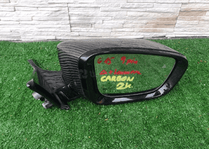 Lusterko bmw 8 G14 G15 9 pin kamera trójkąt carbon 1