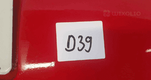 Zderzak przód przedni ford fiesta MK.6 6 vi K2 czerwony halogeny 4