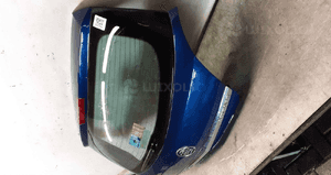 Klapa tył tylna bagażnika opel astra h 3 iii 5D 5 drzwi hb Z21B granat granatowa 4
