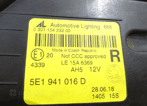 SKODA OCTAVIA 3 Lift LAMPA ful LED prawa 5E1941016D 8