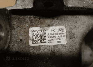 Pompa wody płynu koło Mercedes E-Klasa W213 2.0 CDI A6542000001 5