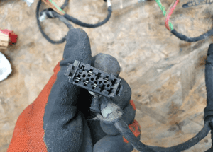 Wiązka Instalacja Kable Wtyczka Drzwi Przod Tyl Audi A6 C5 Europa 17